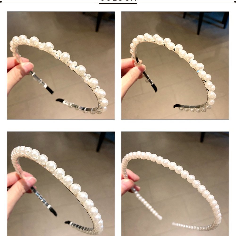Pearl Handmade Beaded Headbands